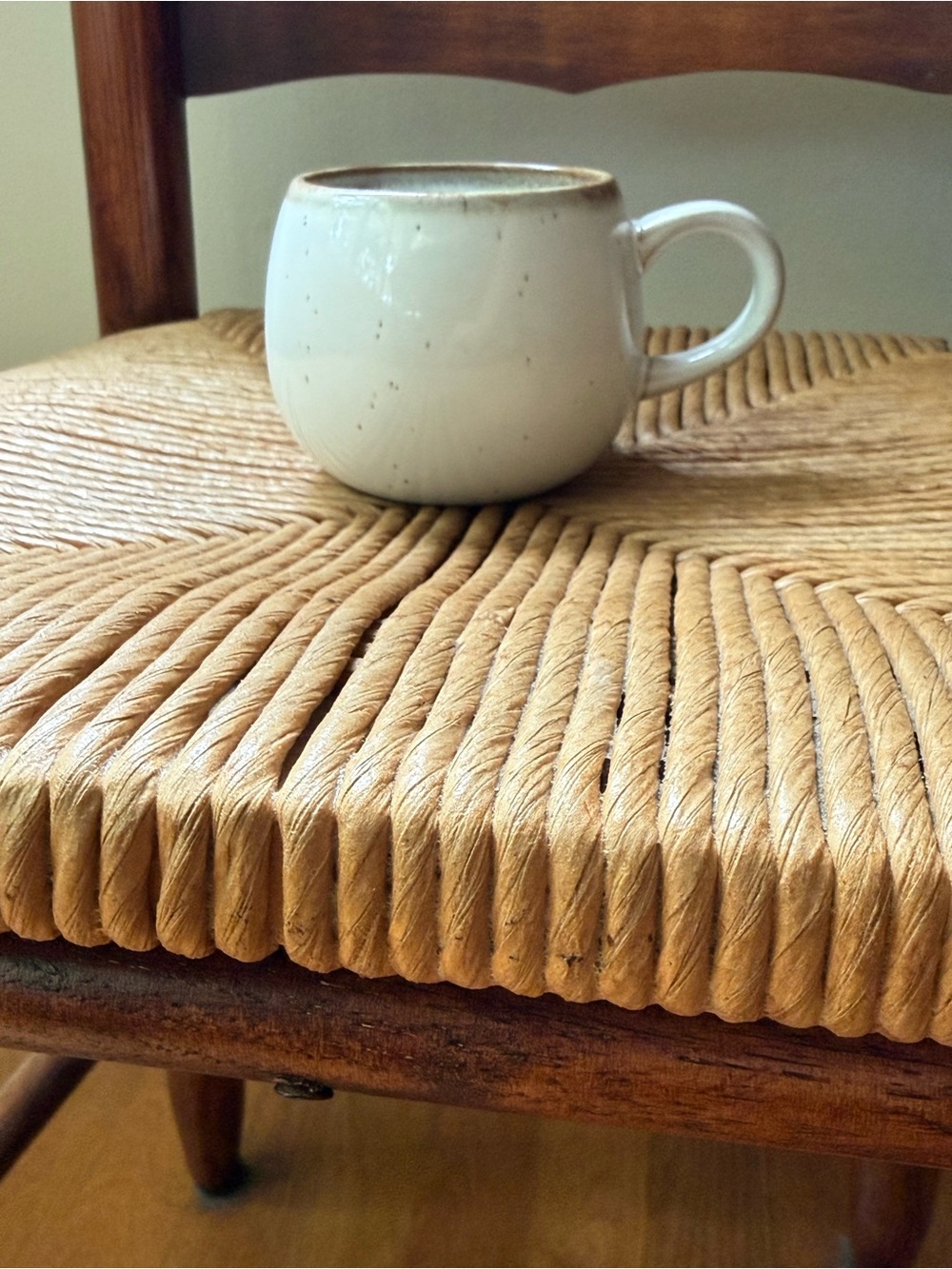 Hearth & Hand Speckled Cream Ceramic Mug